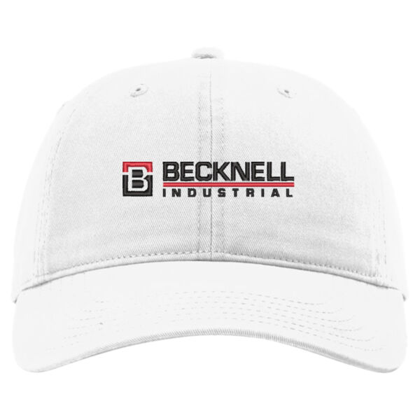   - Peach Twill Dad Hat Thumbnail