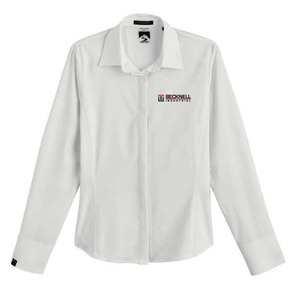   - Women's Executive 4-Way Stretch Solid Button Up Thumbnail