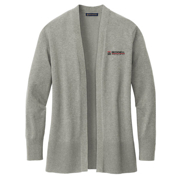   - Women's Cotton Stretch Long Cardigan Sweater Thumbnail