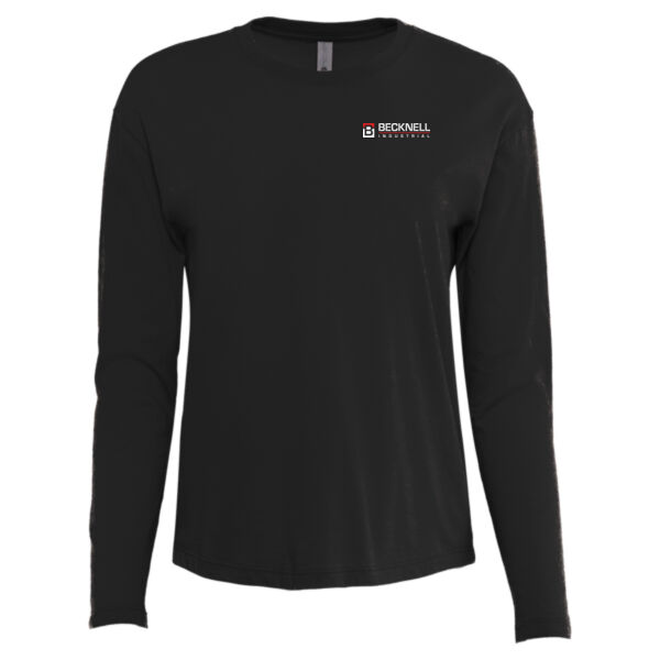   - Women's Cotton Relaxed Long Sleeve T-Shirt Thumbnail