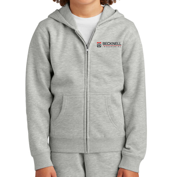   - Youth V.I.T. Fleece Full Zip Hoodie Thumbnail