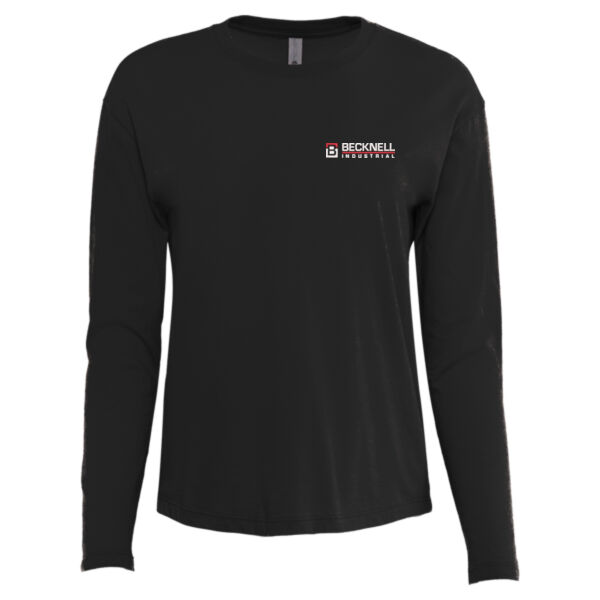    - Women's Cotton Relaxed Long Sleeve T-Shirt Thumbnail