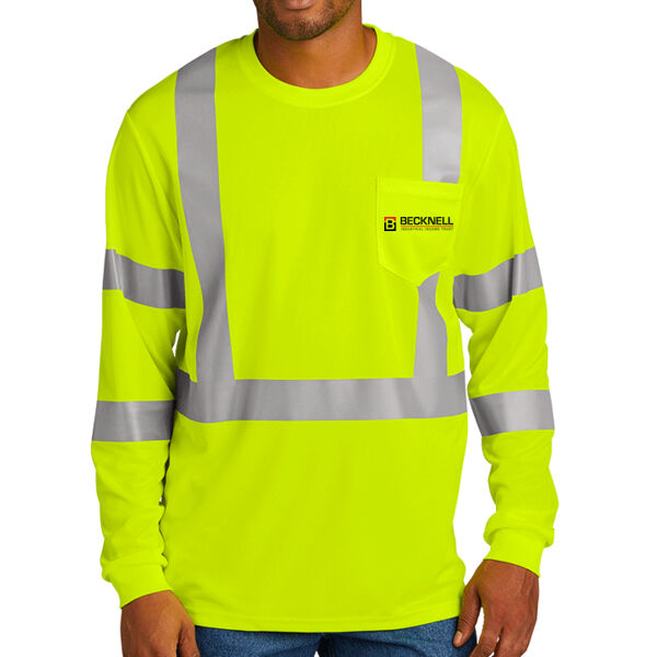   - Ansi 107 Class 3 Mesh Long Sleeve Tee Thumbnail